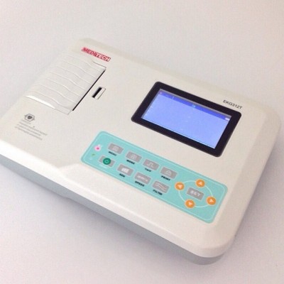 Three Channel EKG Electrocardiograph Machine EKG312t Ce Approved