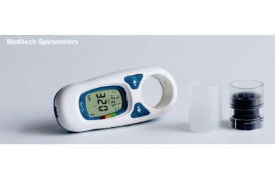 Meditech Handheld Lung Spirometer Spirox-P with Wireless Bluetooth